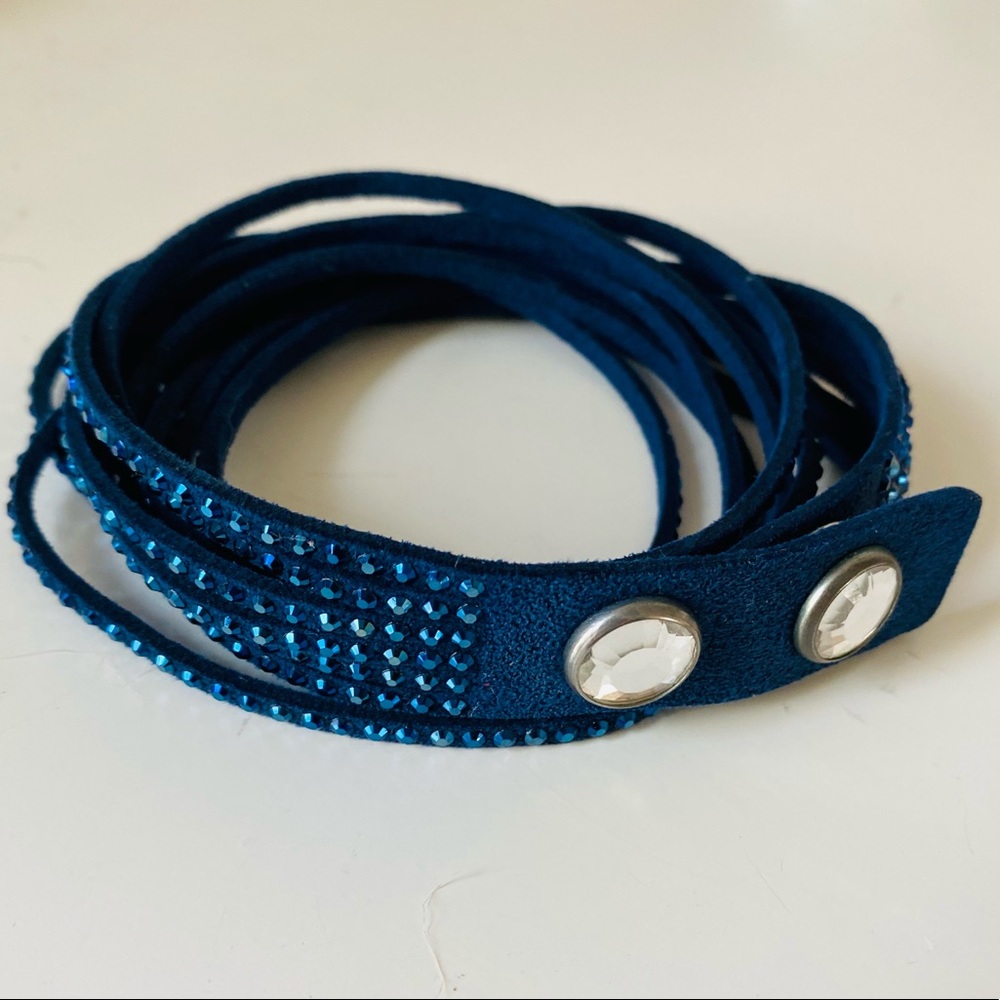 Swarovski brand crystal wrap bracelet